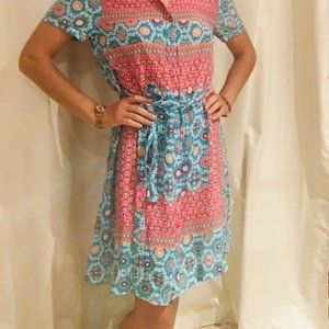 Tolani 100% Silk Dress